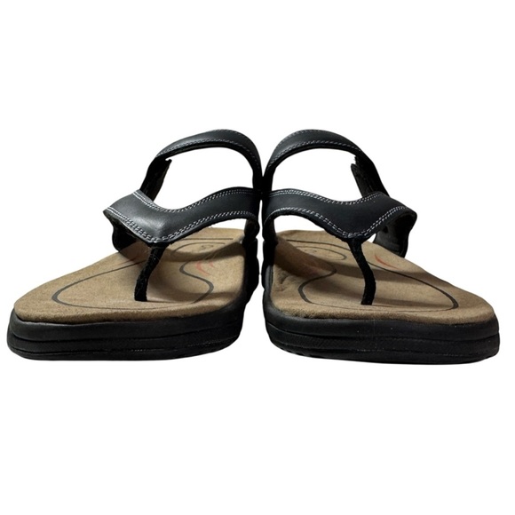 OrthOFeet Eldorado Sandals Flip Flops slides Shoes Size 10 2E (Wide) like new - Picture 7 of 16